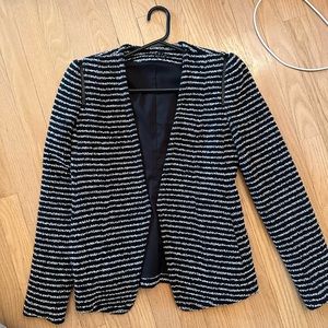 Theory blazer / navy + white